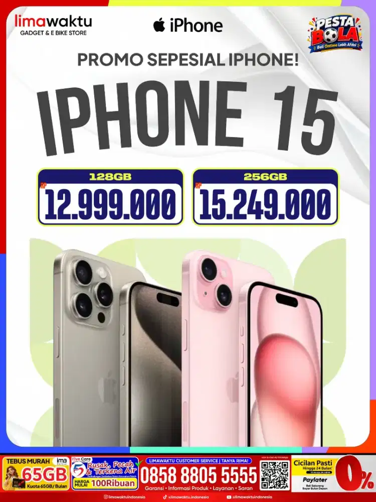 iPhone 15 Kredit cicilan 0% tanpa survey