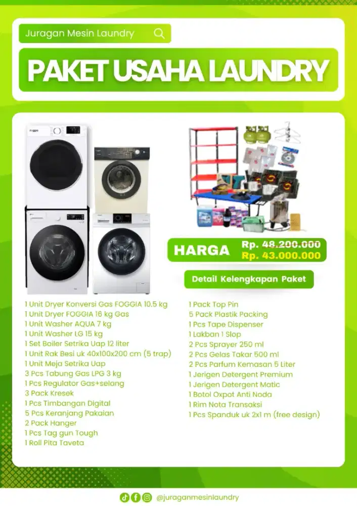 Mesin cuci dan dryer