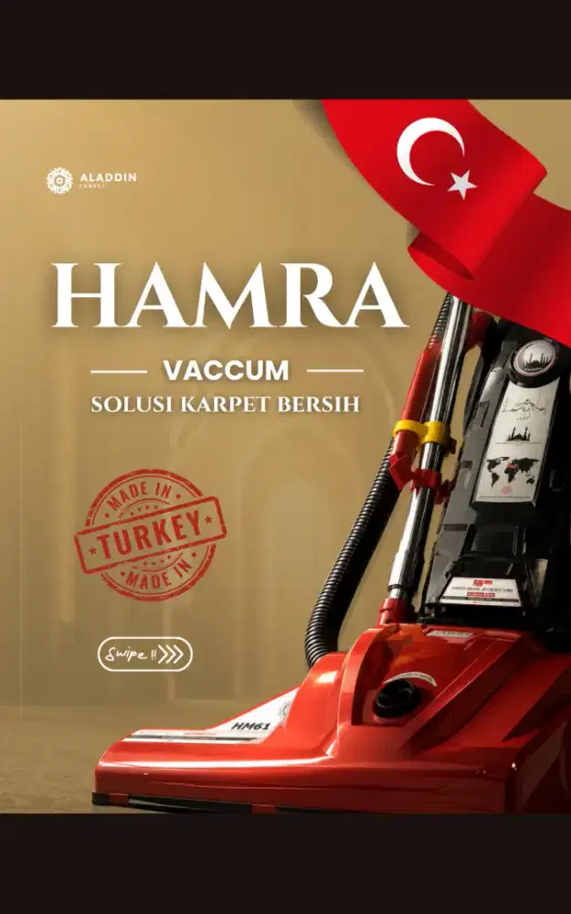 VACUUM CLEANER KARPET ASLI TURKI