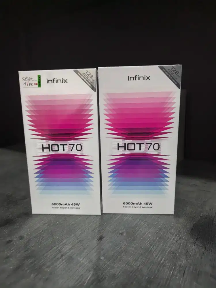 PROMO INFINIX HOT 70 RAM 6+6/128 NEW