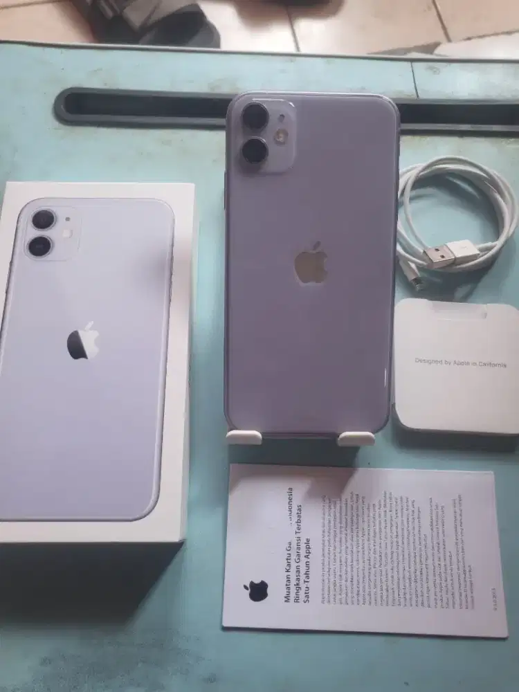 Iphone 11 64gb ibox fulset mulus normal semua nokendala