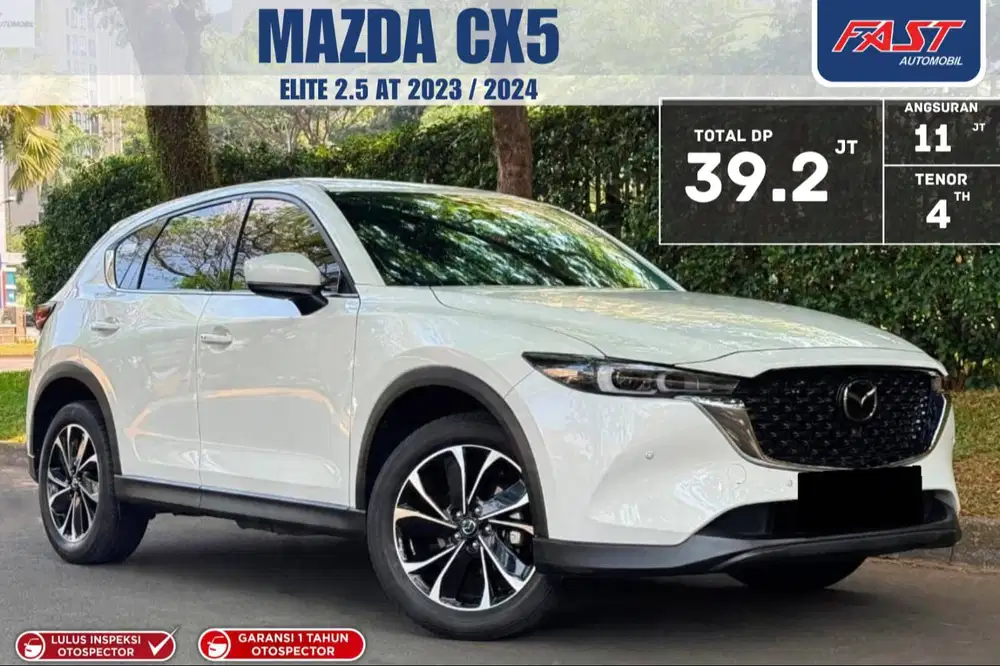 KM.19RB GARANSI 1TH PAJAK PJG MAZDA CX5 ELITE 2.5 AT 2023/2024