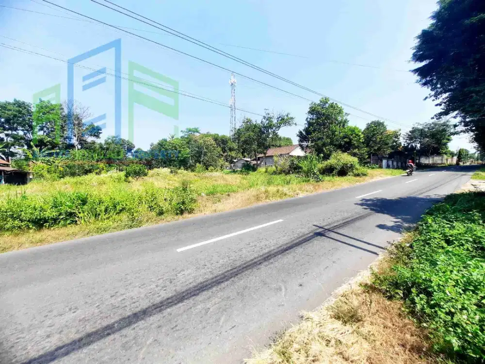 Tanah strategis pinggir jalan di Boyolali