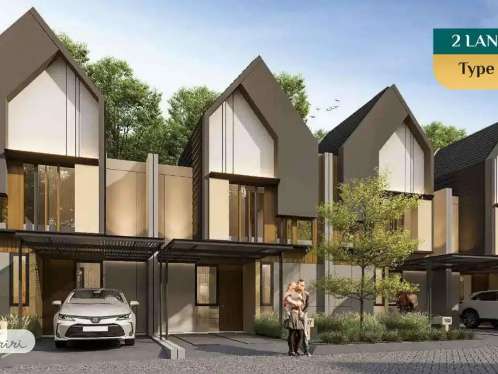 The Ayarahill Tipe 46: Rumah 2 Lantai Modern, Nyaman untuk Keluarga Muda