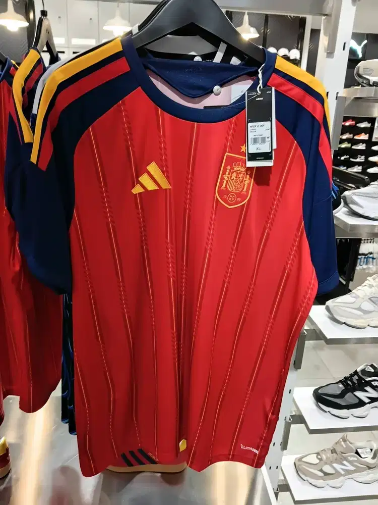 Jersey Original Spanyol Home WC2026 ADIDAS Ready Size S, L, XL, 2XL