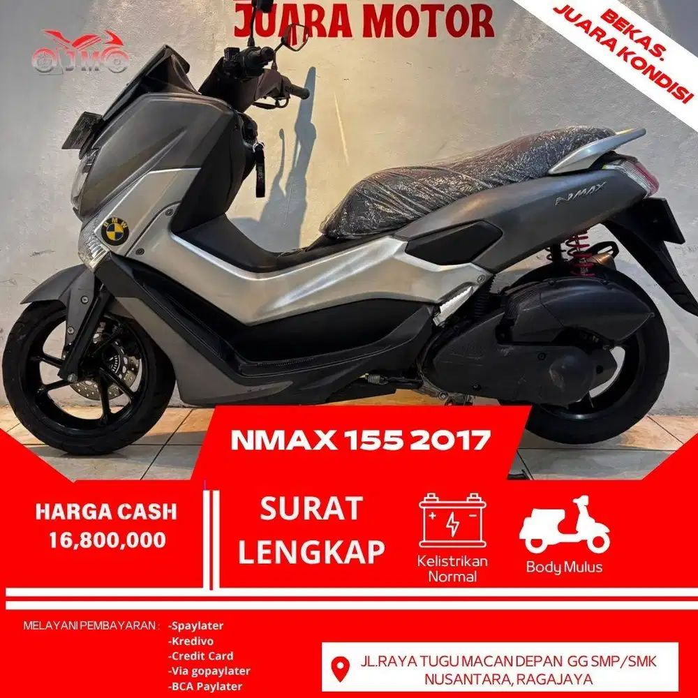 NMAX 2017 SURAT LENGKAP MOTOR TERAWAT SIAP PAKAI NO KENDALA