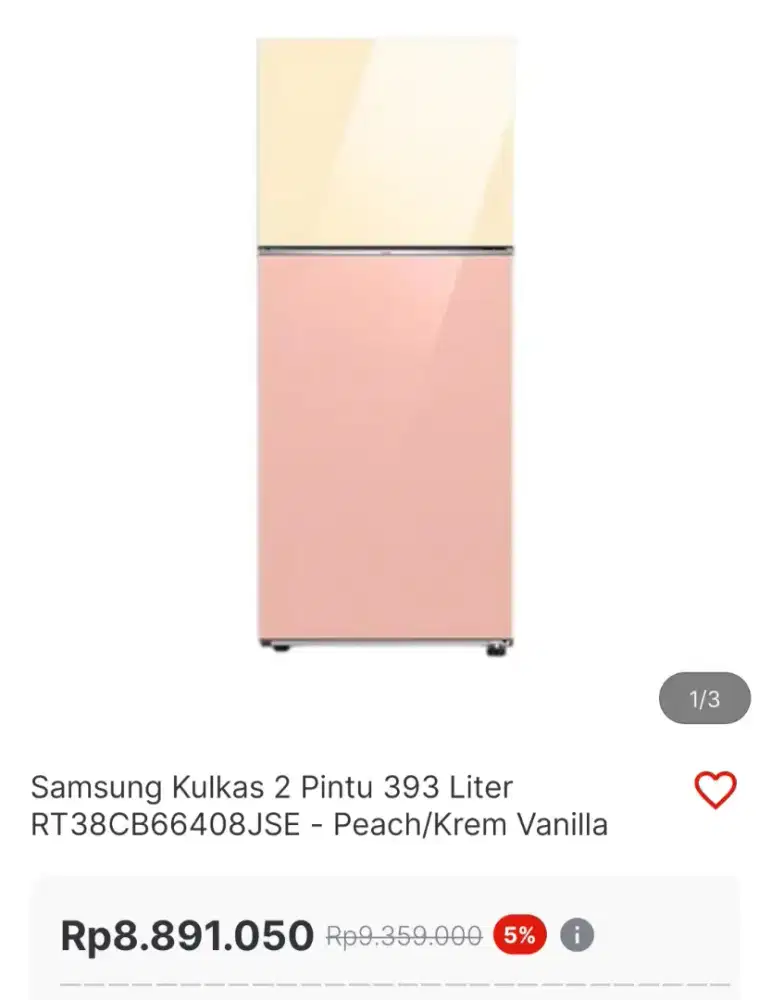 Kulkas samsung 2 pintu