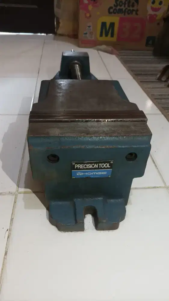 Precision Milling Vise Homge 8 Inch (Ragum Mesin Frais Presisi)