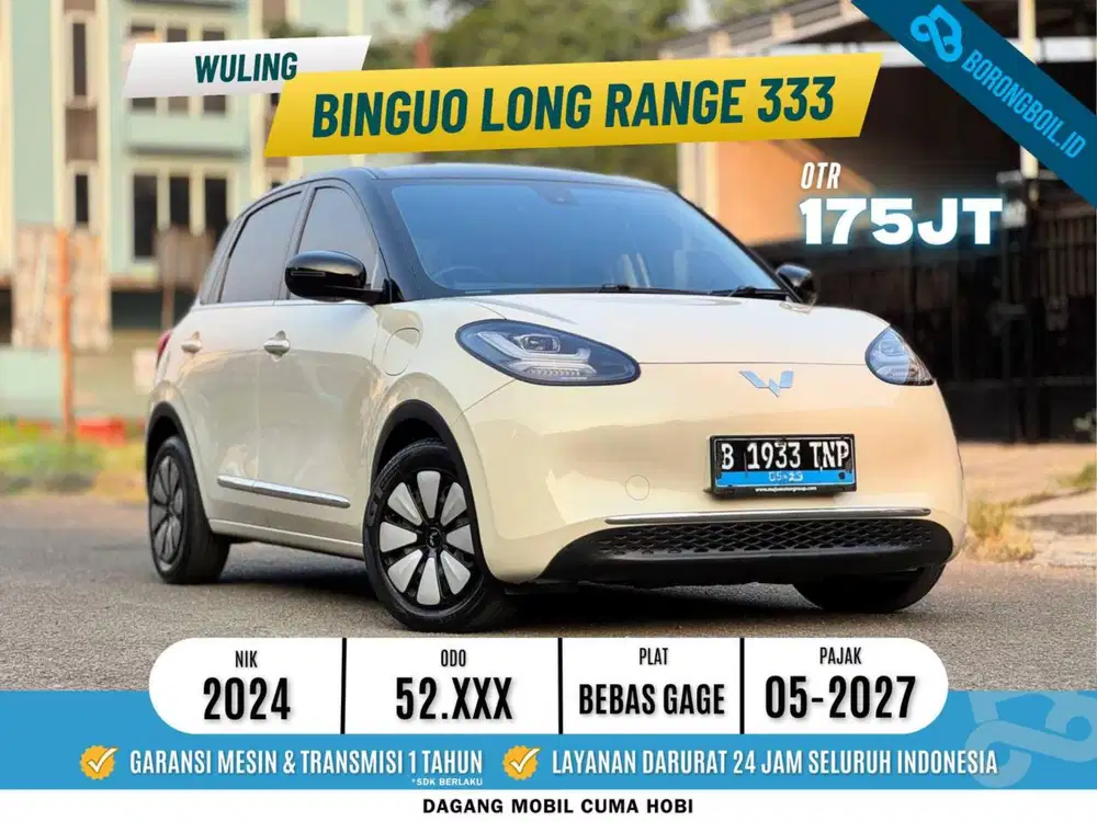 TERMURAHH Wuling Binguo Long Range 333 2024