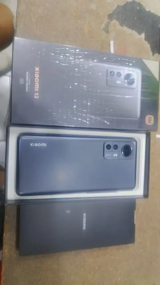 Dijual cepat xiomi 12 5g ram 8/256gb fulset resmi