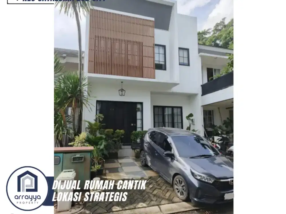 DIJUAL RUMAH MODERN CANTIK FULL FURNISHED NUSA LOKA (HRB186)