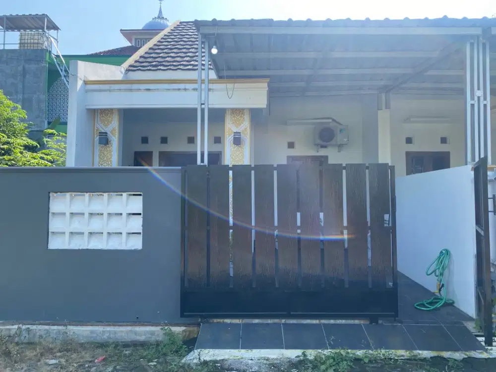 Jual rumah baru pemakaian kurang 2 tahun