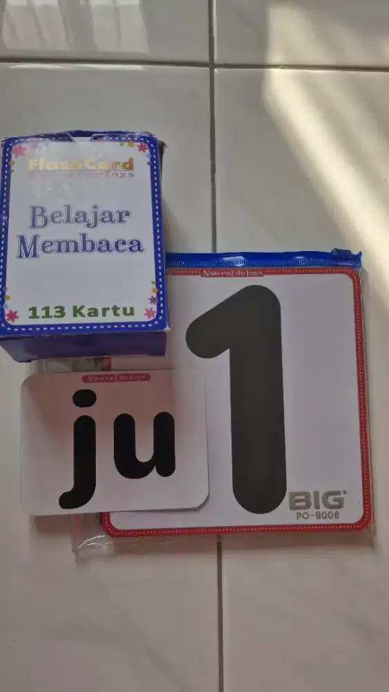 Flash Card Belajar Membaca & Berhitung