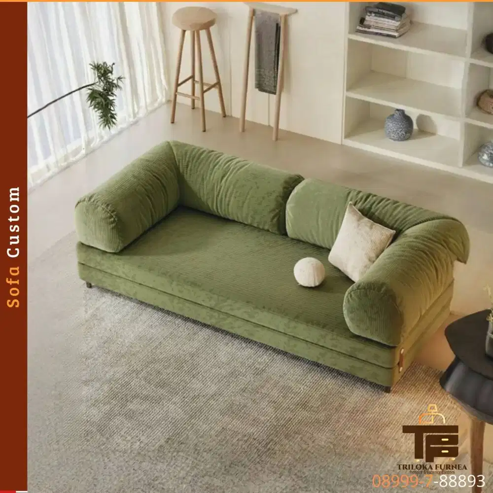 Sofa Custom Berkualitas Premium | Bahan Terbaik & Finishing Rapi