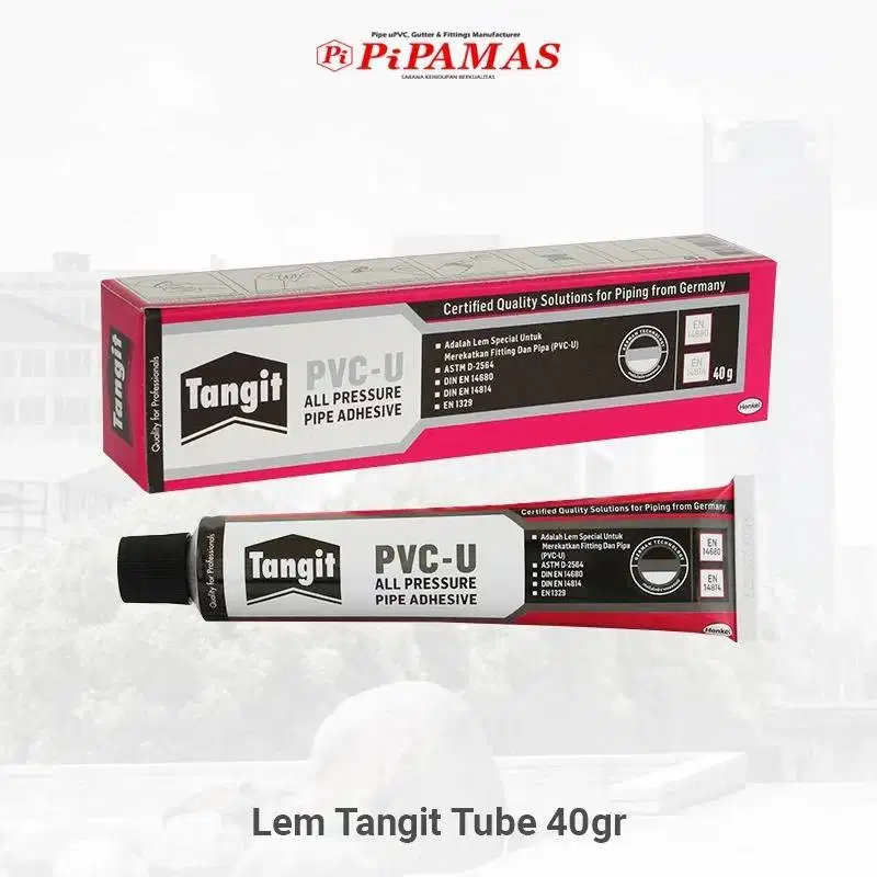 Lem Pipa Tangit PVC 40gr/PVCU/PVCC atau ABS Tube