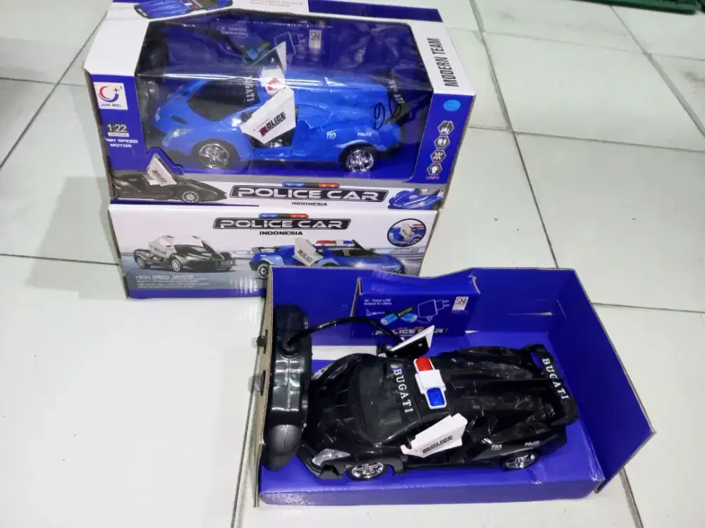 Mainan Anak Remot Control police Cas