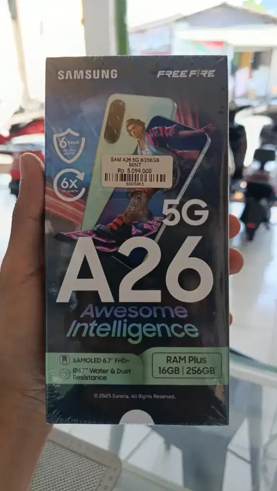 Samsung Galaxy A26 5G 8/256GB Garansi Resmi SEIN Baru Segel