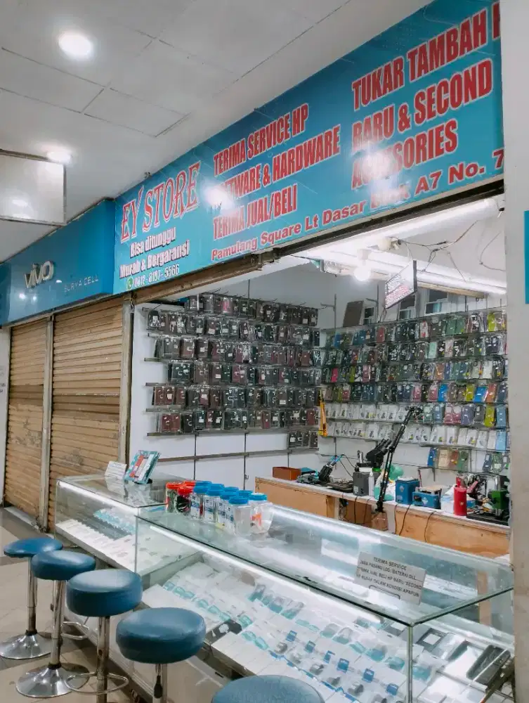 Jaga Konter servis Hp dan accesories