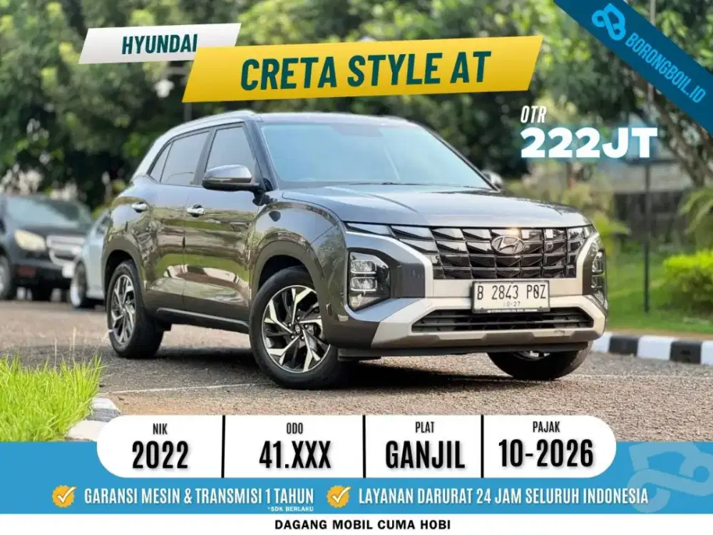 Creta Style at 2022 Abu-abu metalik