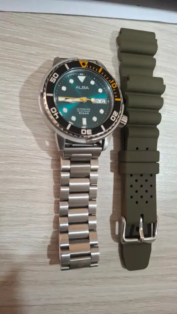 Jam Tangan Alba Men Automatic AL 4249 X Original