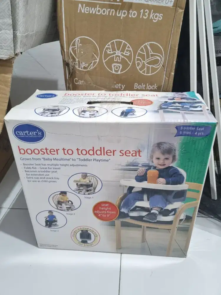 Jual Booster to Toddler Seat dan Gendongan MOTHERCARE 3 Position