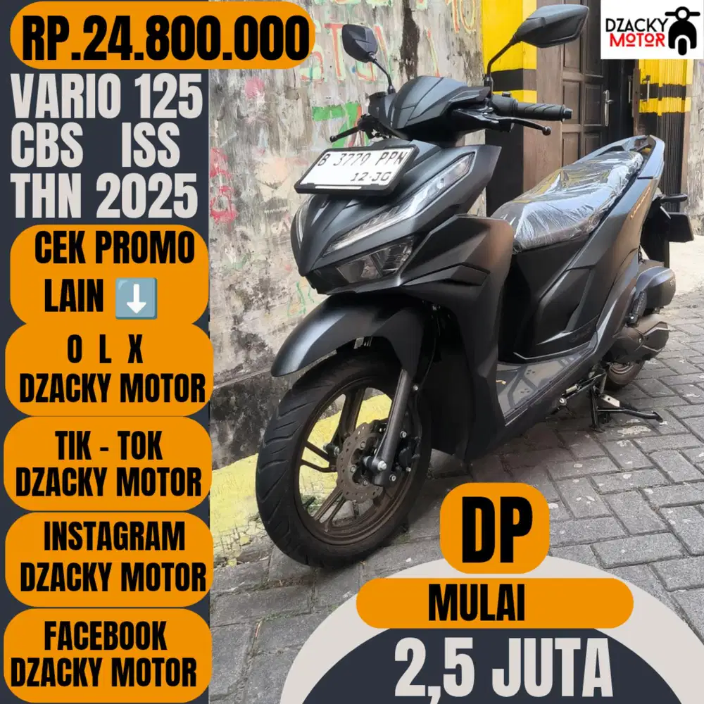 VARIO 125 CBS ISS 2025 SECOND LIKE NEW