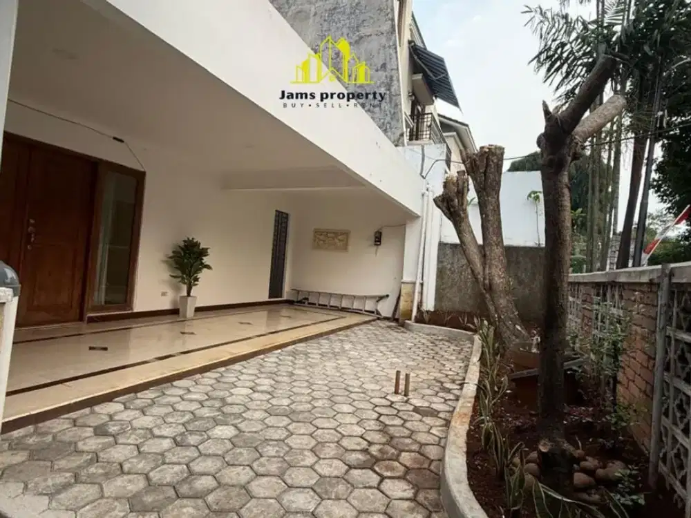 Fot Rent! Rumah di Ampera (Dekat Kemang) 4+2 Luas 800M2 Siap Huni Jakarta Selatan