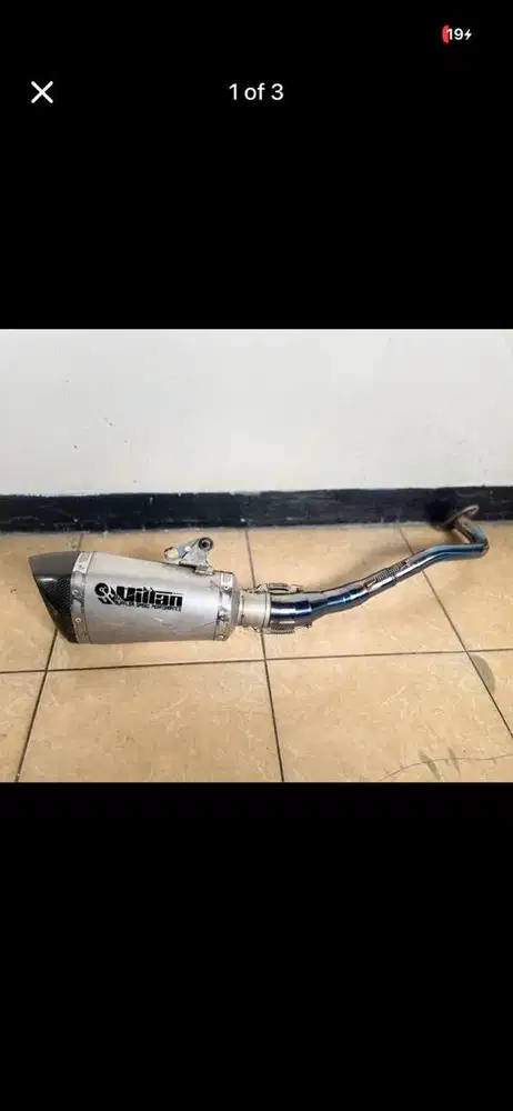 Knalpot Villan Almo Short (Aerox new/old)