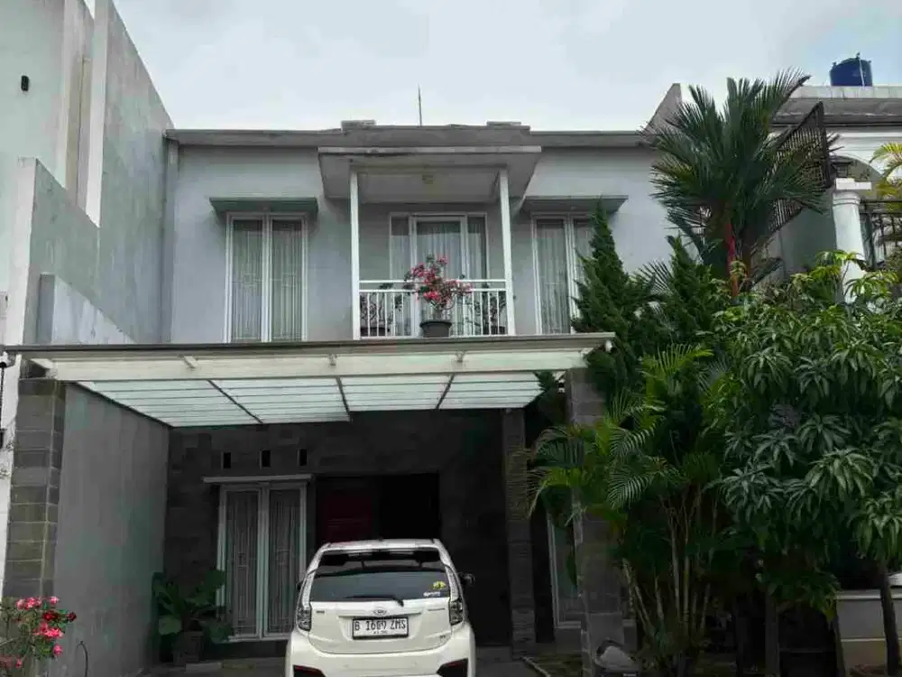JUAL RUMAH KOMPLEK 5 MENIT ST.LRT HARJAMUKTI CIBUBUR
