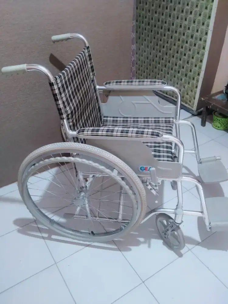 kursi roda gea alminium anti karat