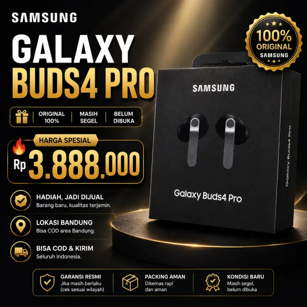 Dijual Samsung Galaxy Buds 4pro original - masih segel