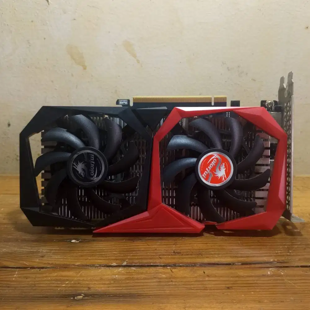 VGA Nvidia GeForce GTX 1650 4 GB DDR6 Gaming Dual Fan