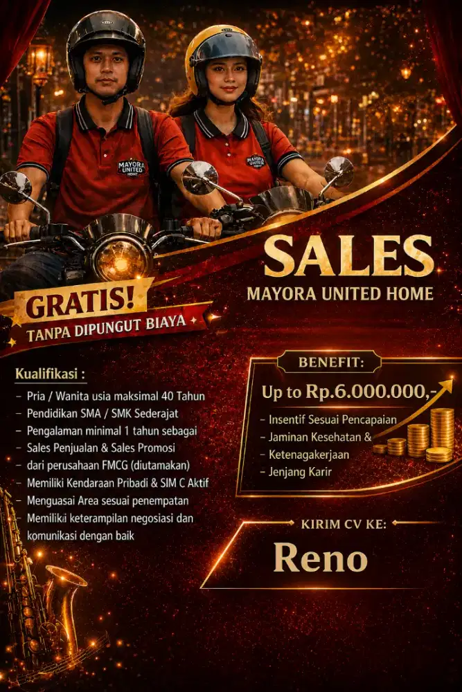 Bidang riteil mayora united home