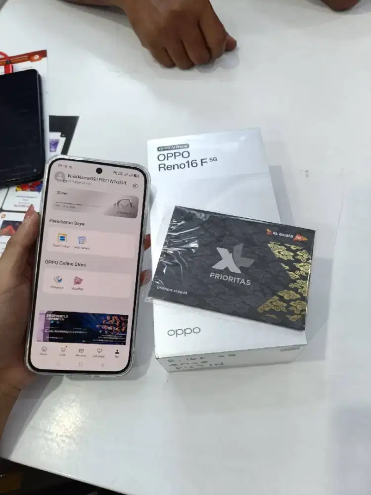 DISKON BANK OPPO RENO 16F 8/256 !! SAMPAI 1 JUTA
