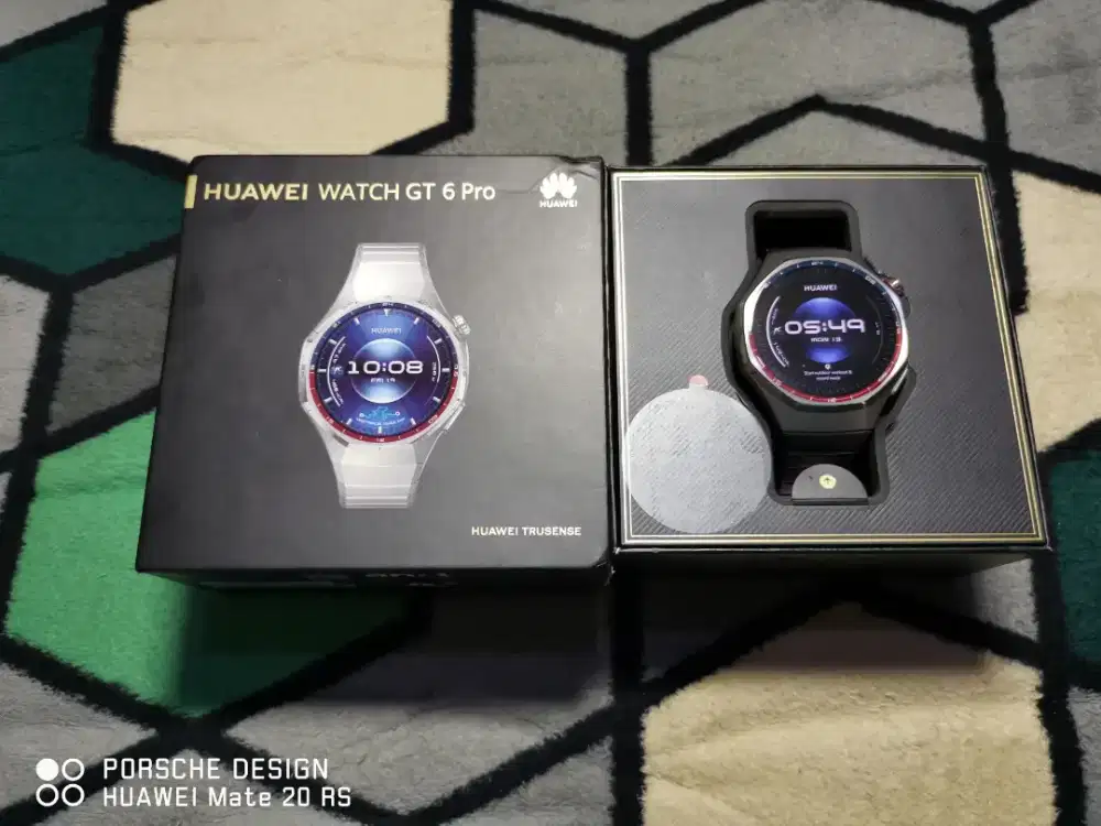 Huawei watch gt 6 pro titanium strap titanium garansi resmi Indonesia