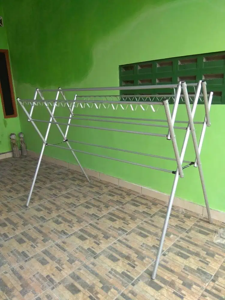 jemuran 2m silver