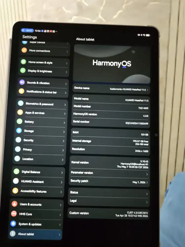 Huawei Matepad 11.5 2025