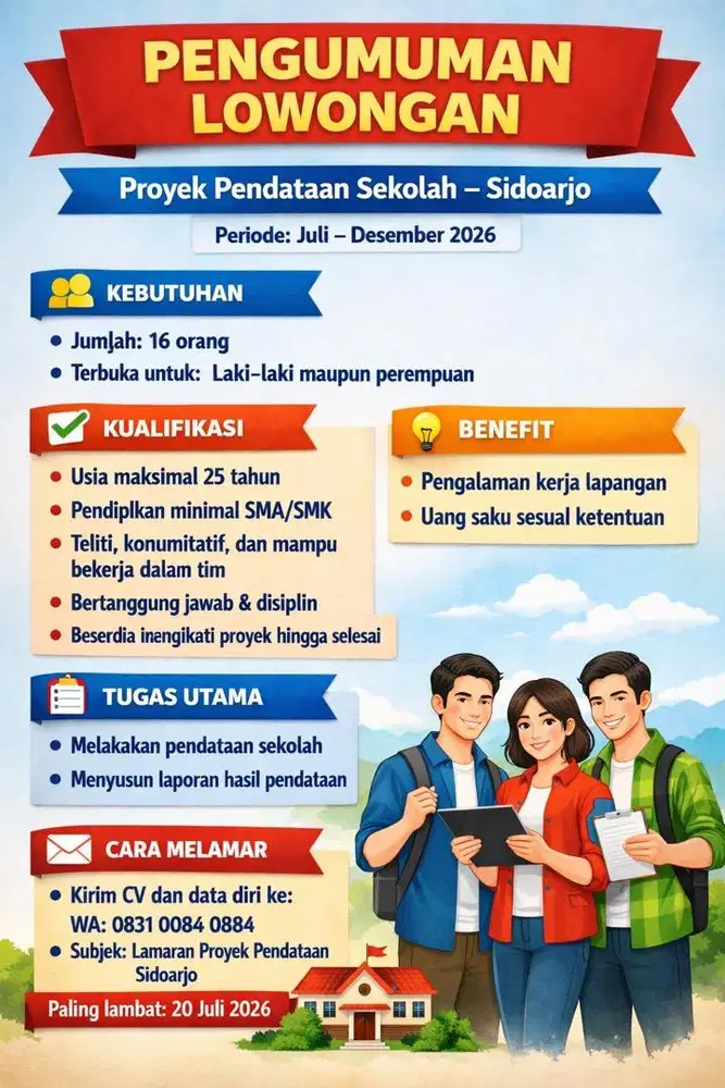 Proyek Pendataan Sekolah