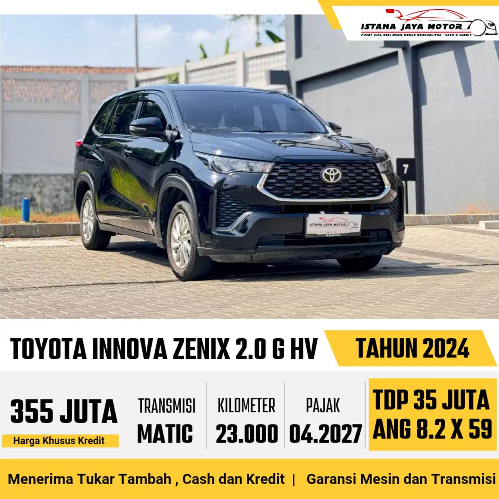 TOYOTA INNOVA ZENIX 2.0 G HV 2024