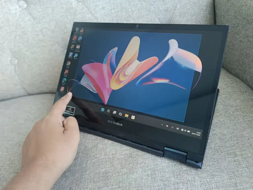 Laptop Asus Vivobook Touchscreen Flip Ryzen 7