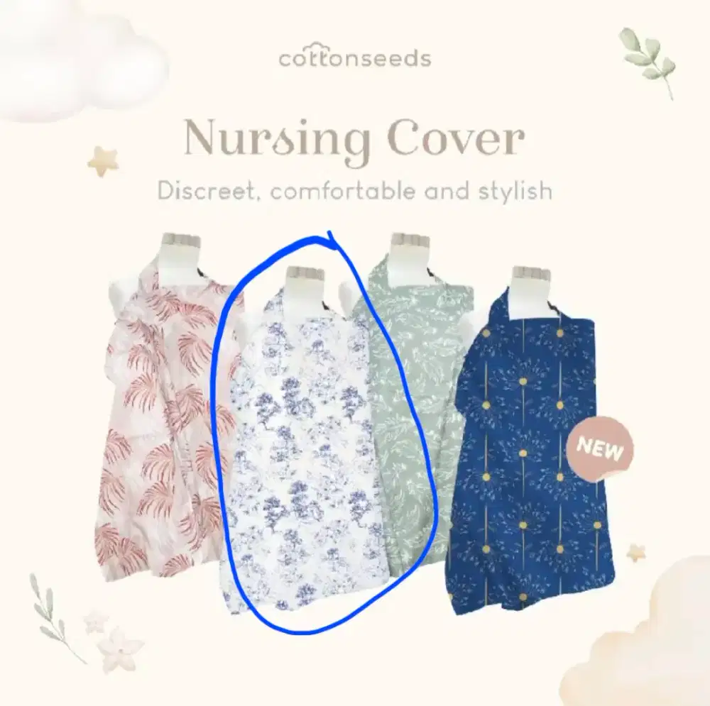 Nursing cover cotton seed
