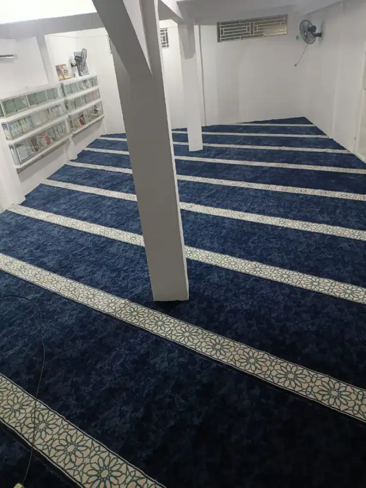 READY STOK!! KARPET MASJID SEMI IMPORT MOTIF ABSTRAK