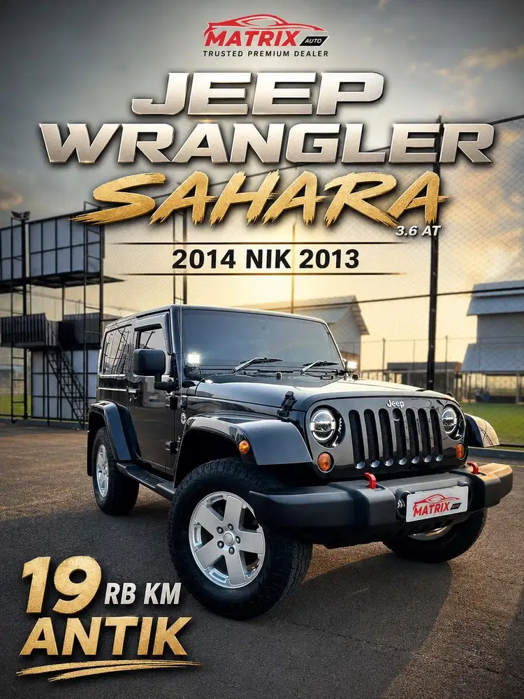 2013 [19RBKM] antik JEEP WRANGLER SAHARA 3.6 2 DOOR! JEEP! Sahara