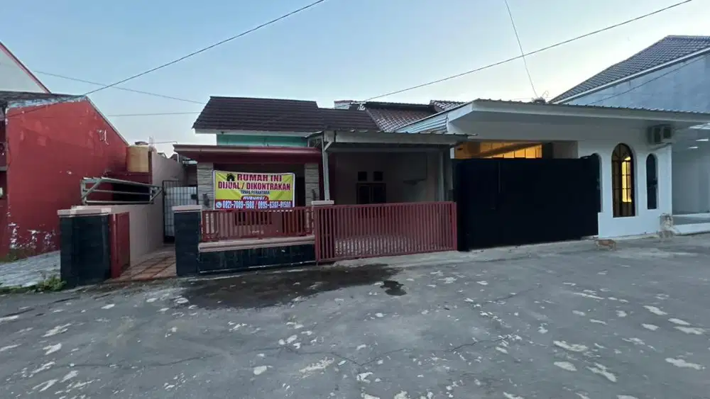 Disewakan rumah asri strategis pusat kota palembang