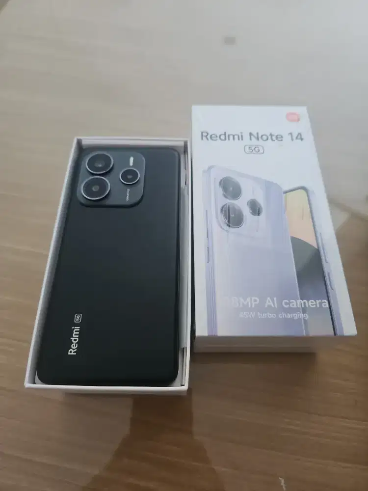 Redmi Note 14 5G RAM 12/512GB Like New Garansi Resmi