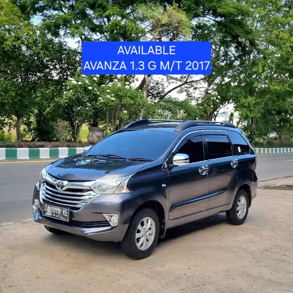 Toyota Avanza 1.3 G M/T 2017