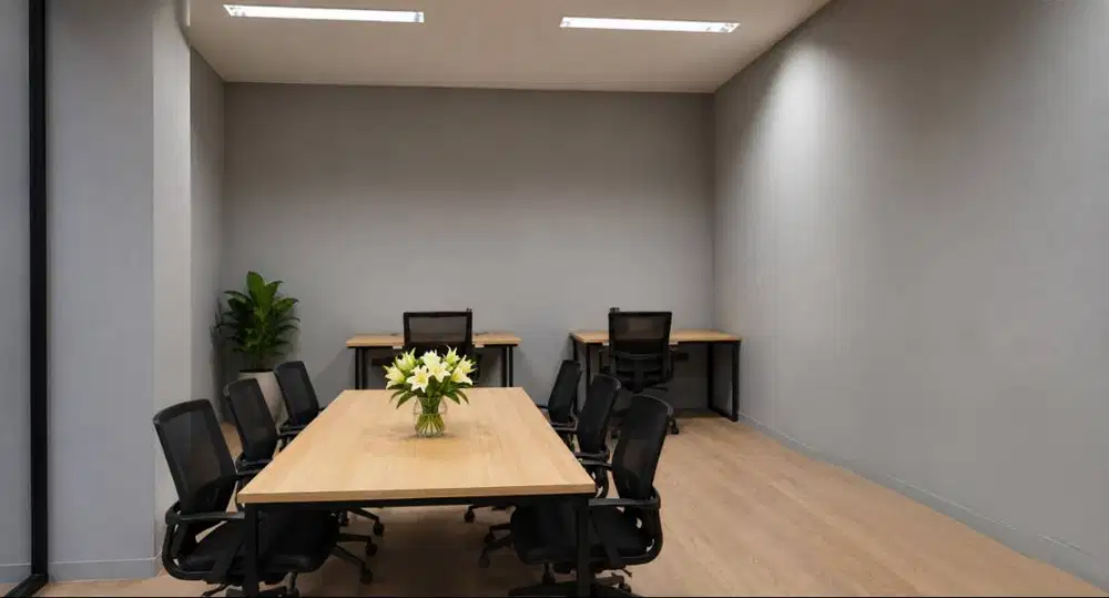 Private Service Office Siap pakai, Furnished, Baru Dan Modern