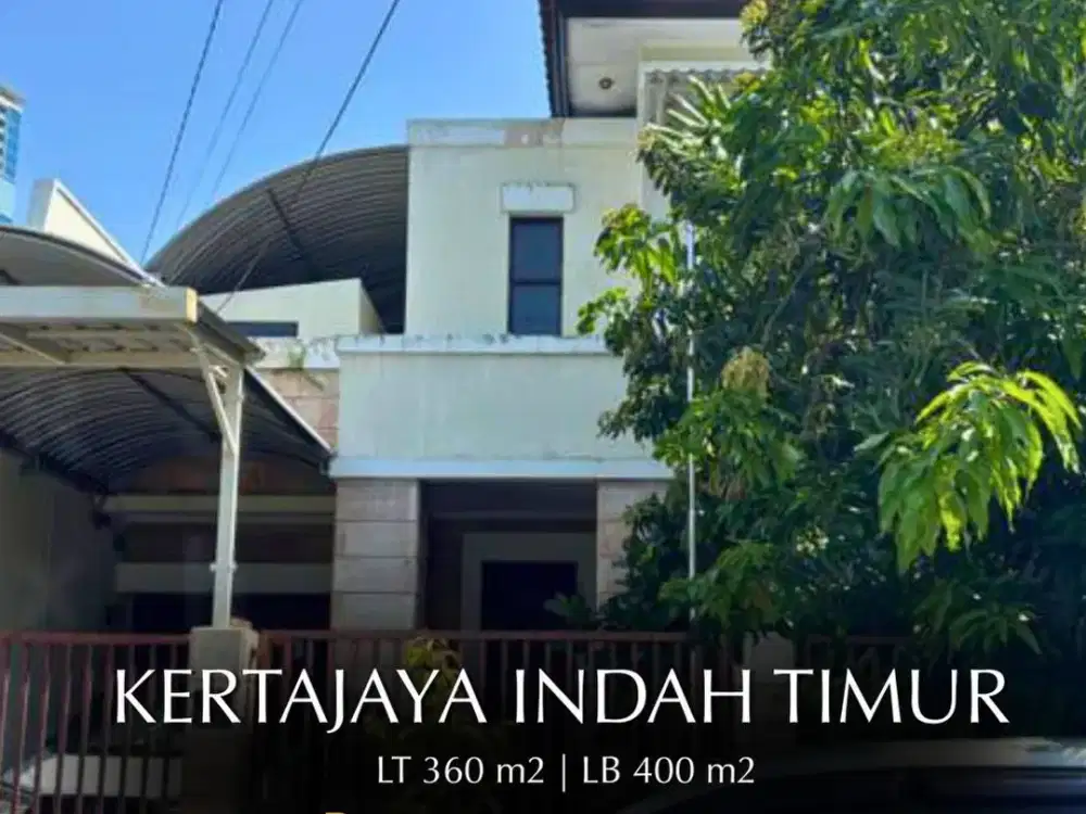 Dijual Rumah Kertajaya Indah Timur