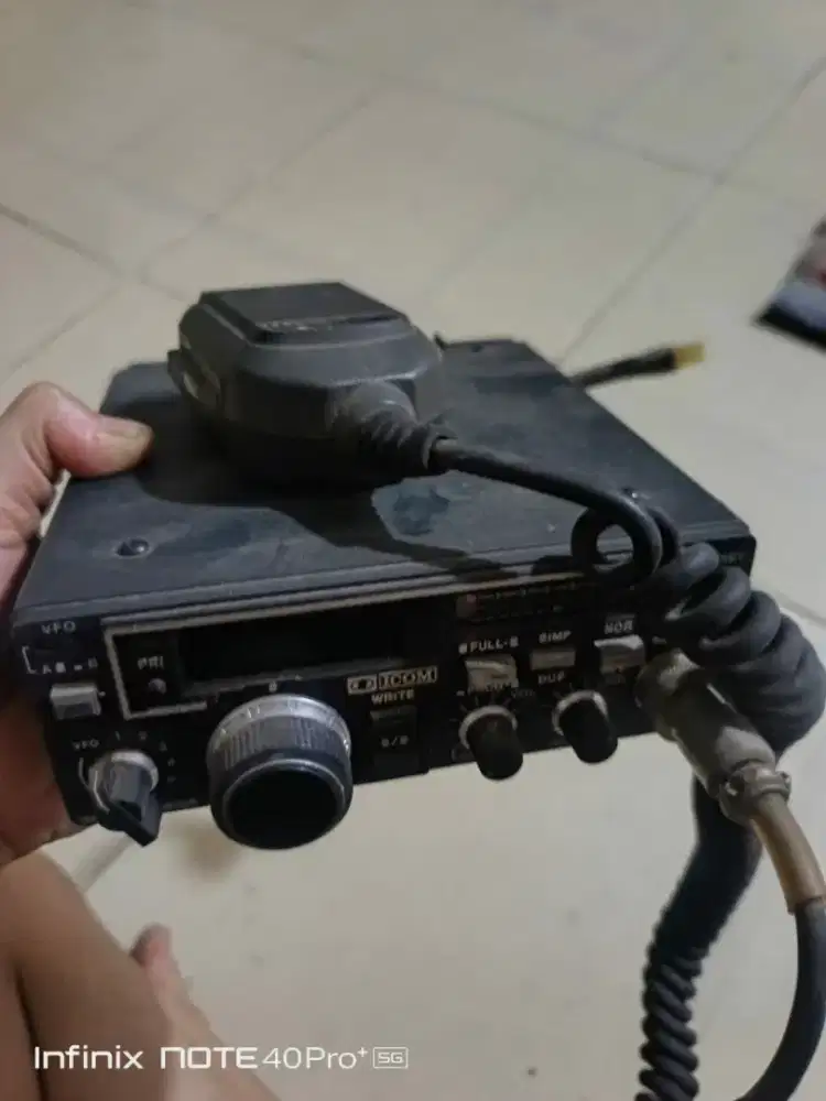 radio icom jadul