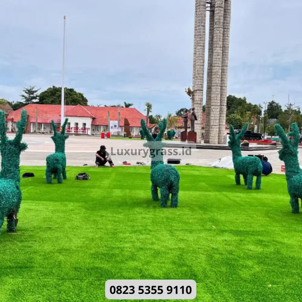 Banjar jual Rumput Sintetis Tebal Harga Terjangkau | Indoor & Outdoor